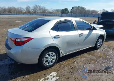 2016 Toyota Corolla L z USA, uszkodzony, nr VIN 5YFBURHE1GP562586